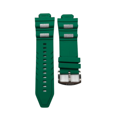 S-FORCE Band 50MM - Green with Silver Accents