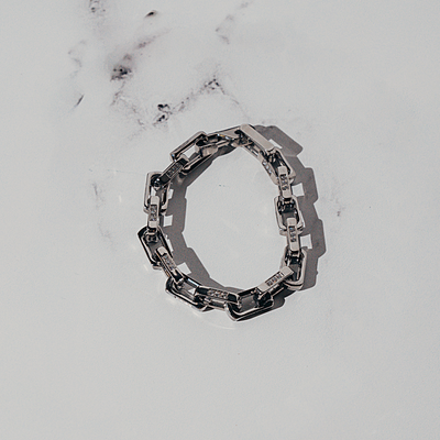 SAMSON Bracelet ICED OUT Silver - 10mm