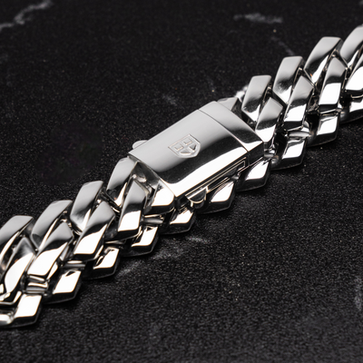 ODIN Bracelet 18K White Gold - 16mm