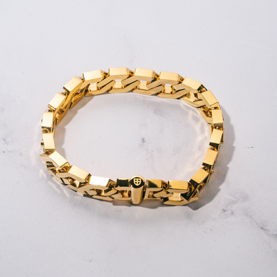 TITAN Bracelet 18K Gold - 10mm