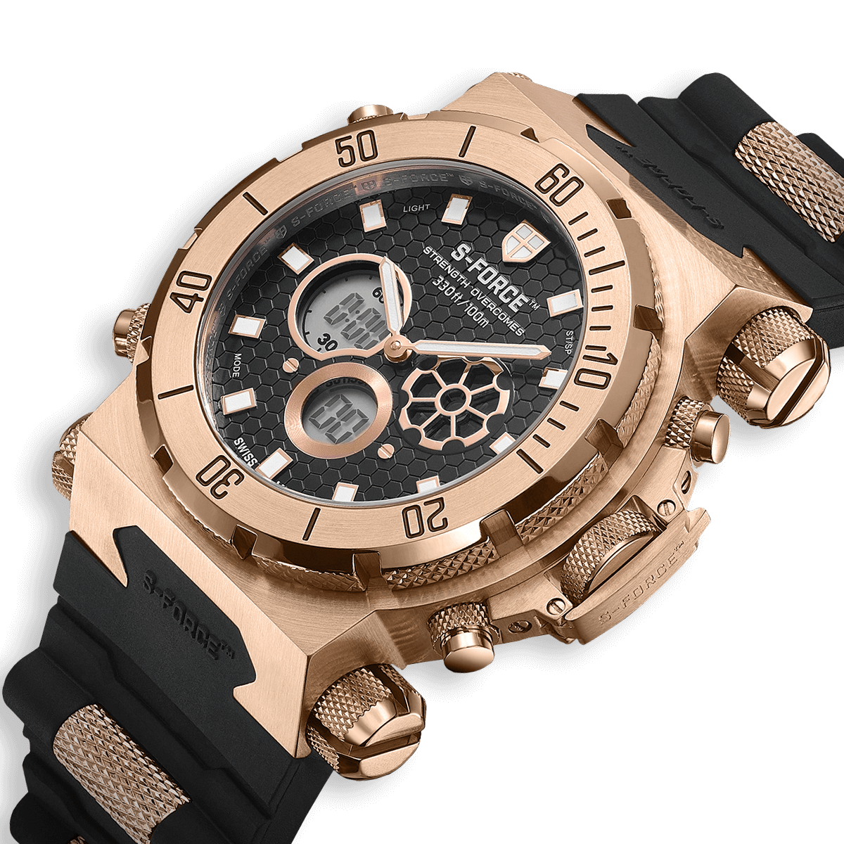 S Force Men s Watches Orion 50MM Stainless Steel S FORCE